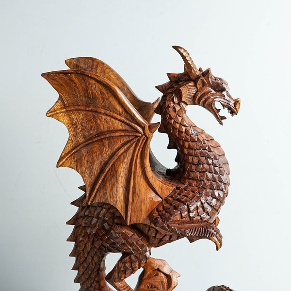 Dragon Figurine - Etsy