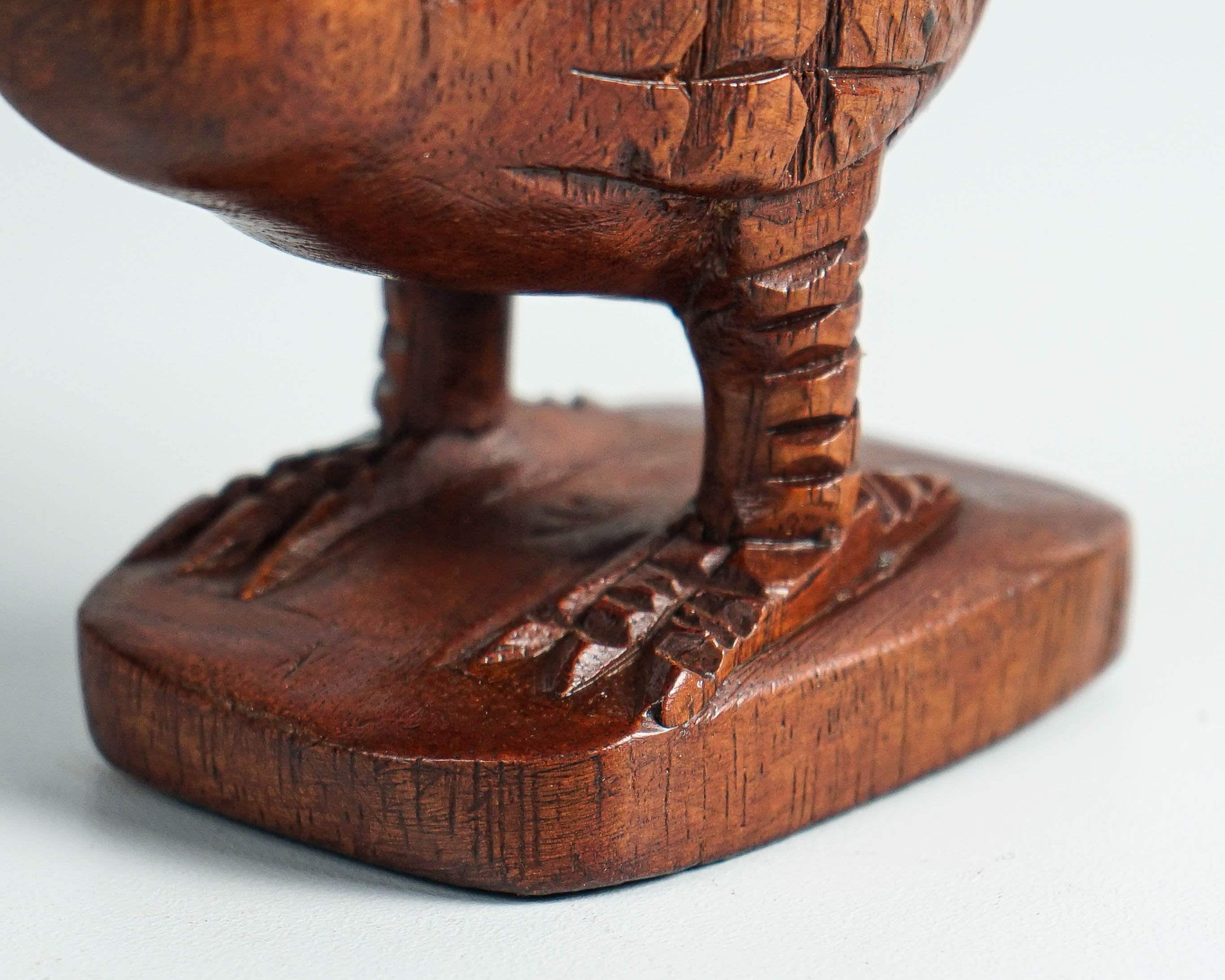 Wooden Dodo Bird Statue Dodo Bird Figurine Animal Sculpture Etsy