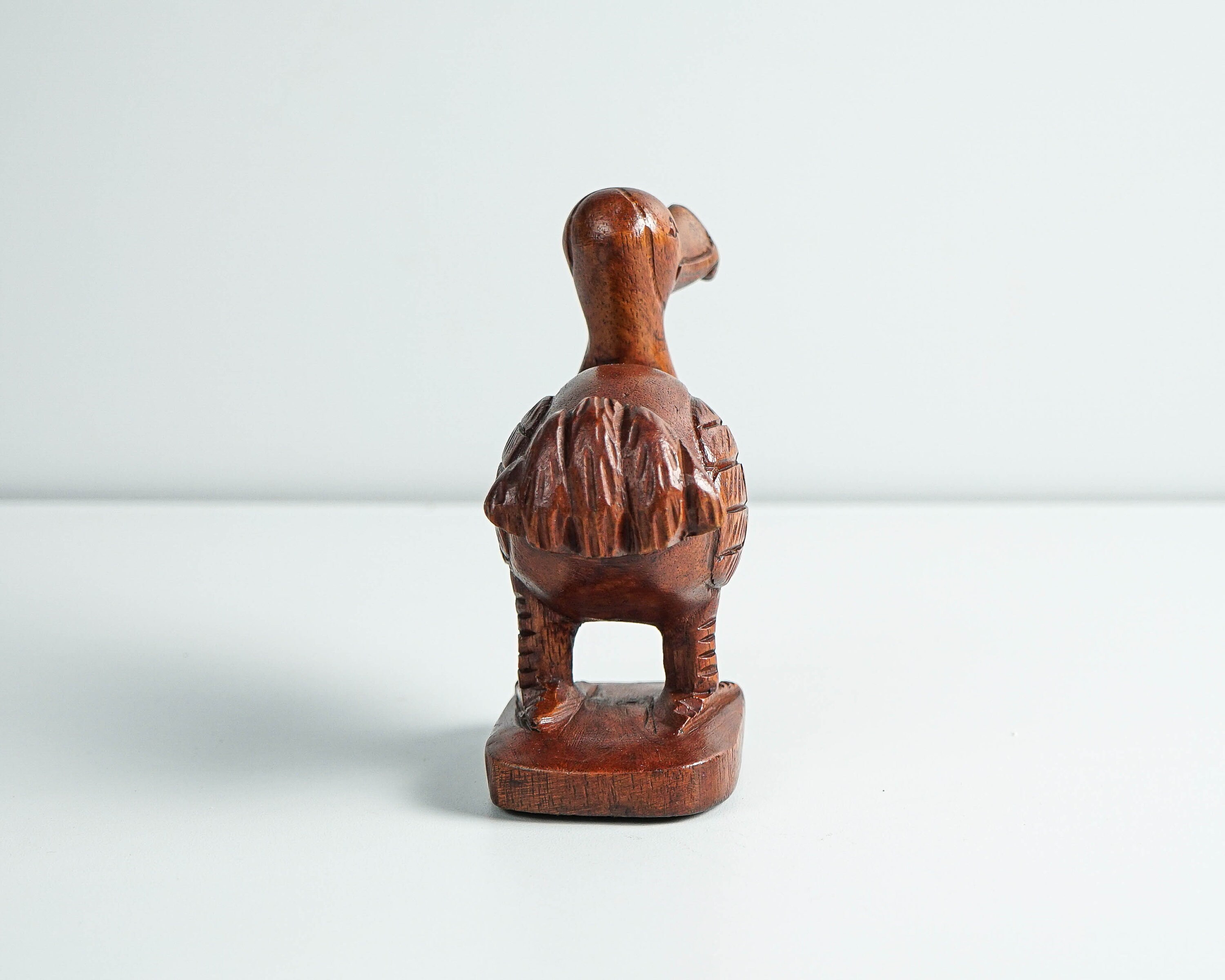 Wooden Dodo Bird Statue Dodo Bird Figurine Animal Sculpture Etsy