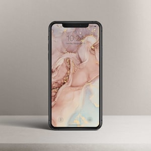Pink and Gold Marble Phone Wallpaper | Smartphone Background | Phone Wallpaper | Marble phone wallpapers