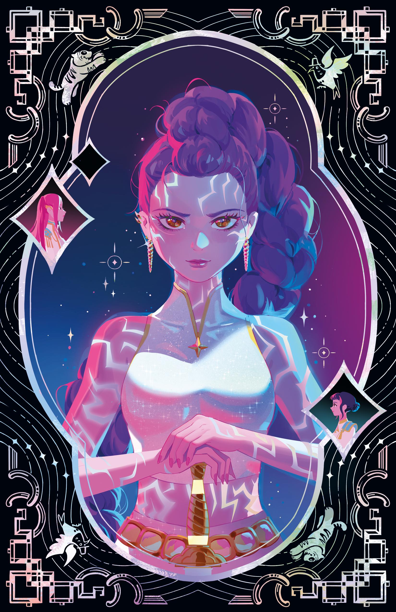 K-pop Demon Hunter Rumi Holographic Foil Print Art Print, 11x17 or 5 ...