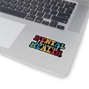 Psychischer Gesundheitstherapeut Sticker, Therapeut Sticker, Psychologe, Psychische Gesundheit, Berater, Therapeuten Geschenk, Sozialarbeiter, Aufkleber
