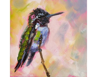 Kolibri Druck von einem Original Gemälde von Iryna Khort