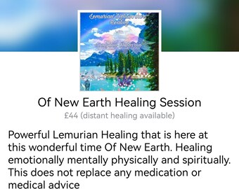 De la Sesión de Sanación de la Nueva Tierra