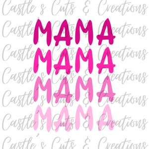 MAMA pink png file