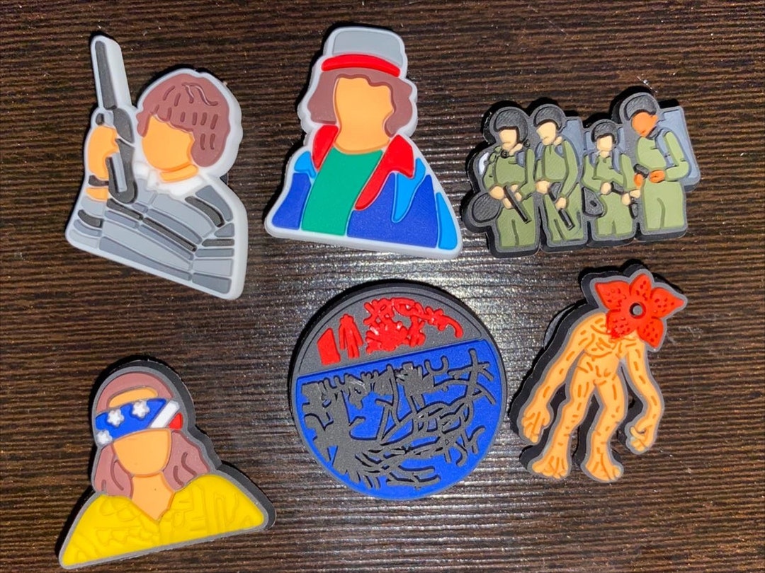 Stranger Things Croc Charms Etsy