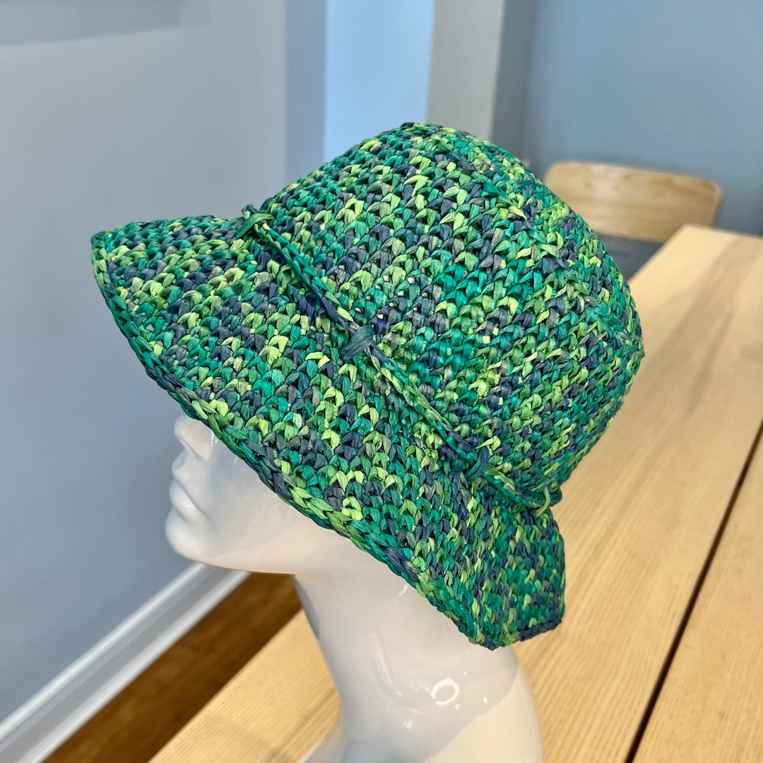 Handmade Knitted Bucket Hat - Etsy