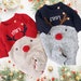 Christmas Outfit, Reindeer outfit, costume Romper, Personalised, first christmas outfit,christmas pyjama, onesie, bodysuit, christmas jumper 