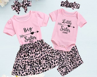 matching sister rompers