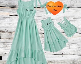 mum and daughter dresses uk