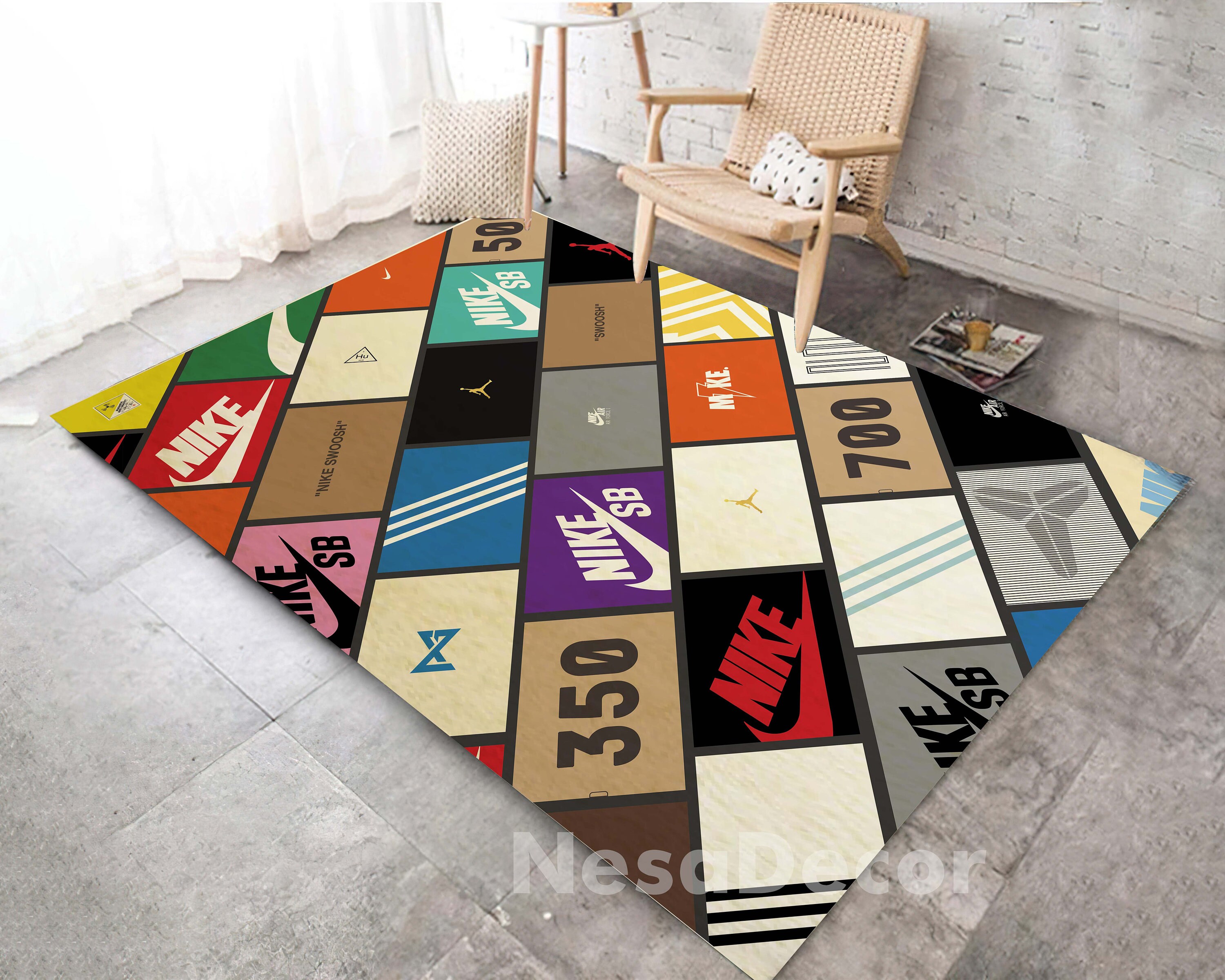 Off white nike rug Clearance