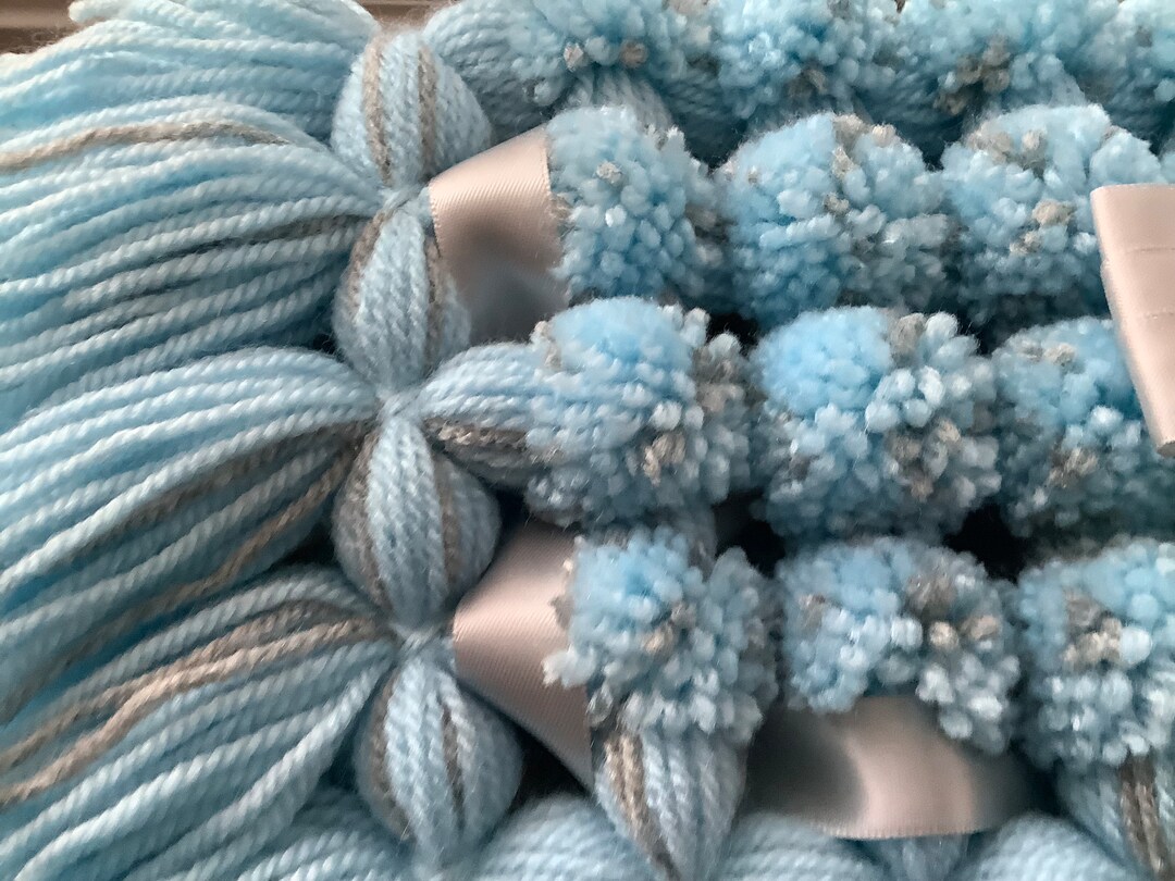 Pompom Pram Blanket/babies Pram Blanket/topper/baby Gift Etsy UK