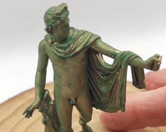 CUSTOM APOLLO miniature ROMAN sculpture. Paint ready 3D printed.