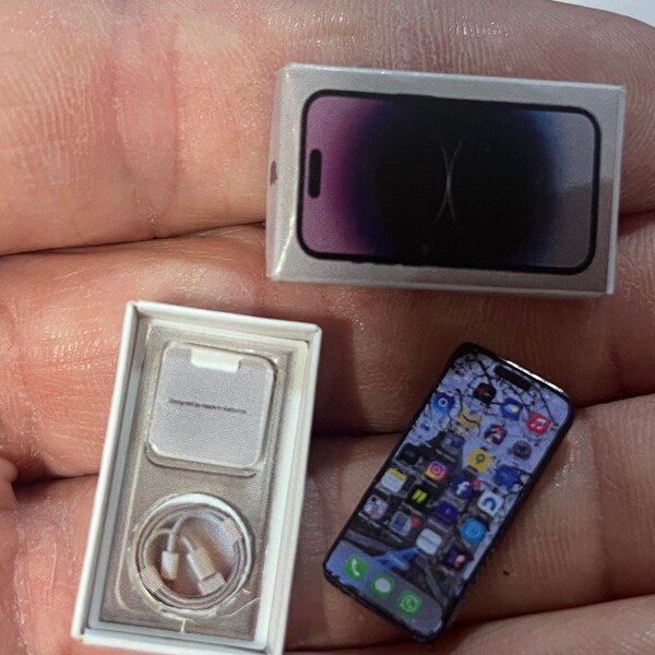 Miniature Phone - Etsy