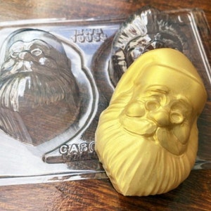 Breakable Chocolate Santa Chocolate Mold 3 Piece BWB