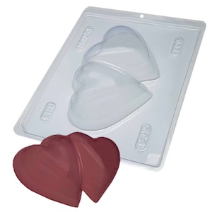 Breakable Chocolate Hearts Mold 3 Piece BWB