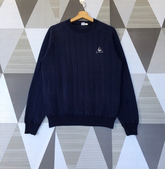 SuparJoeVintageStore Le Coq Sportif Sweatshirt Pullover Embroidery Logo / Le Coq Sportif Crewneck Sweatshirt