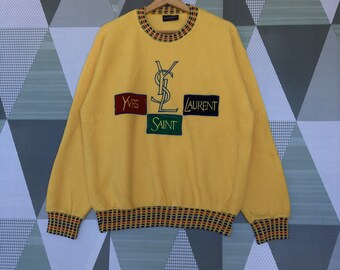 ysl vintage pullover