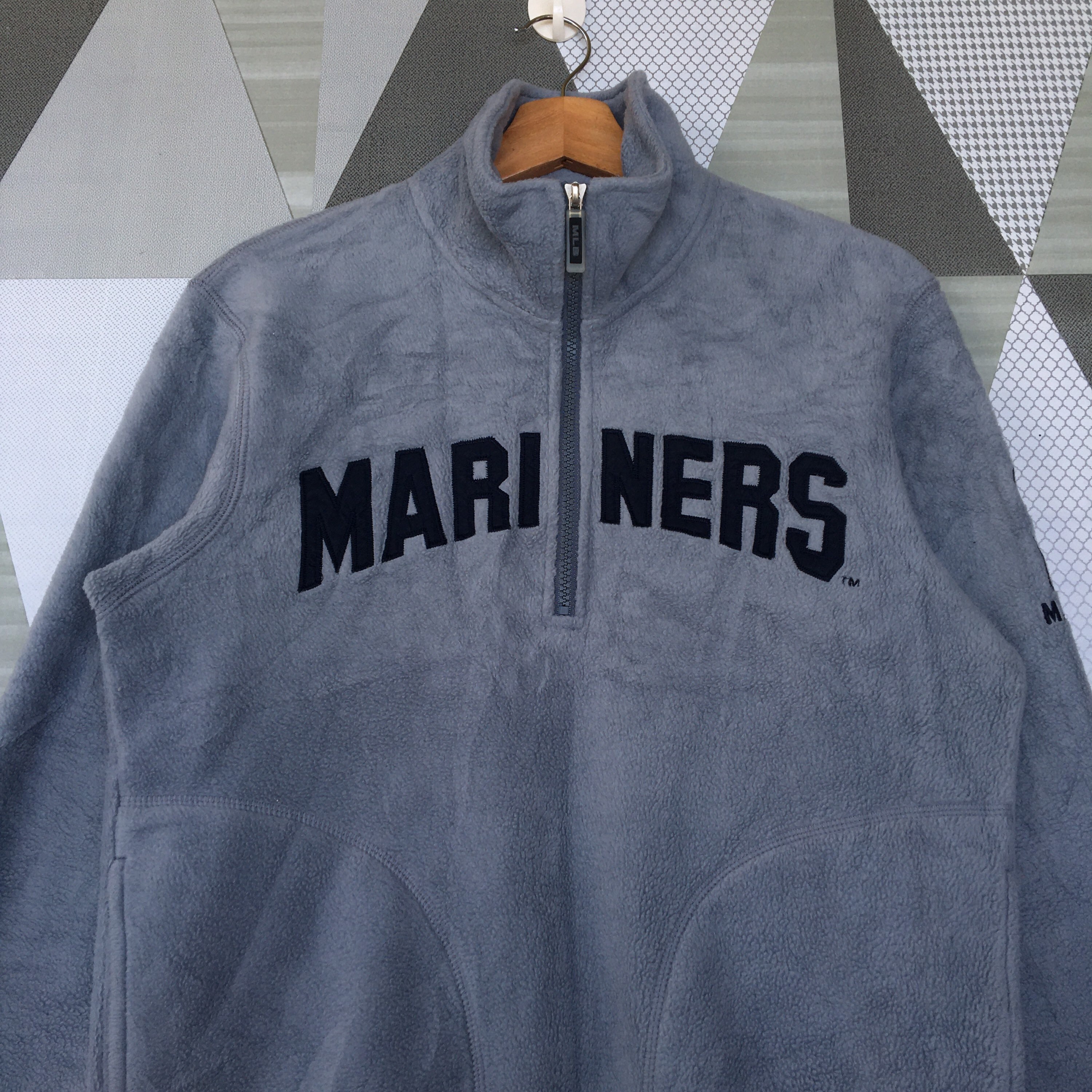 Vintage MLB Seattle Mariners Fleece Sweatshirt / Seattle Etsy