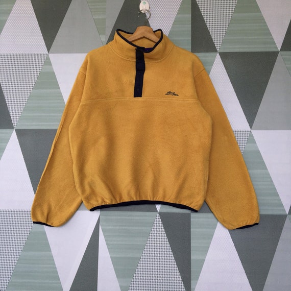 Vintage L.l.bean Fleece Sweatshirt / LL 