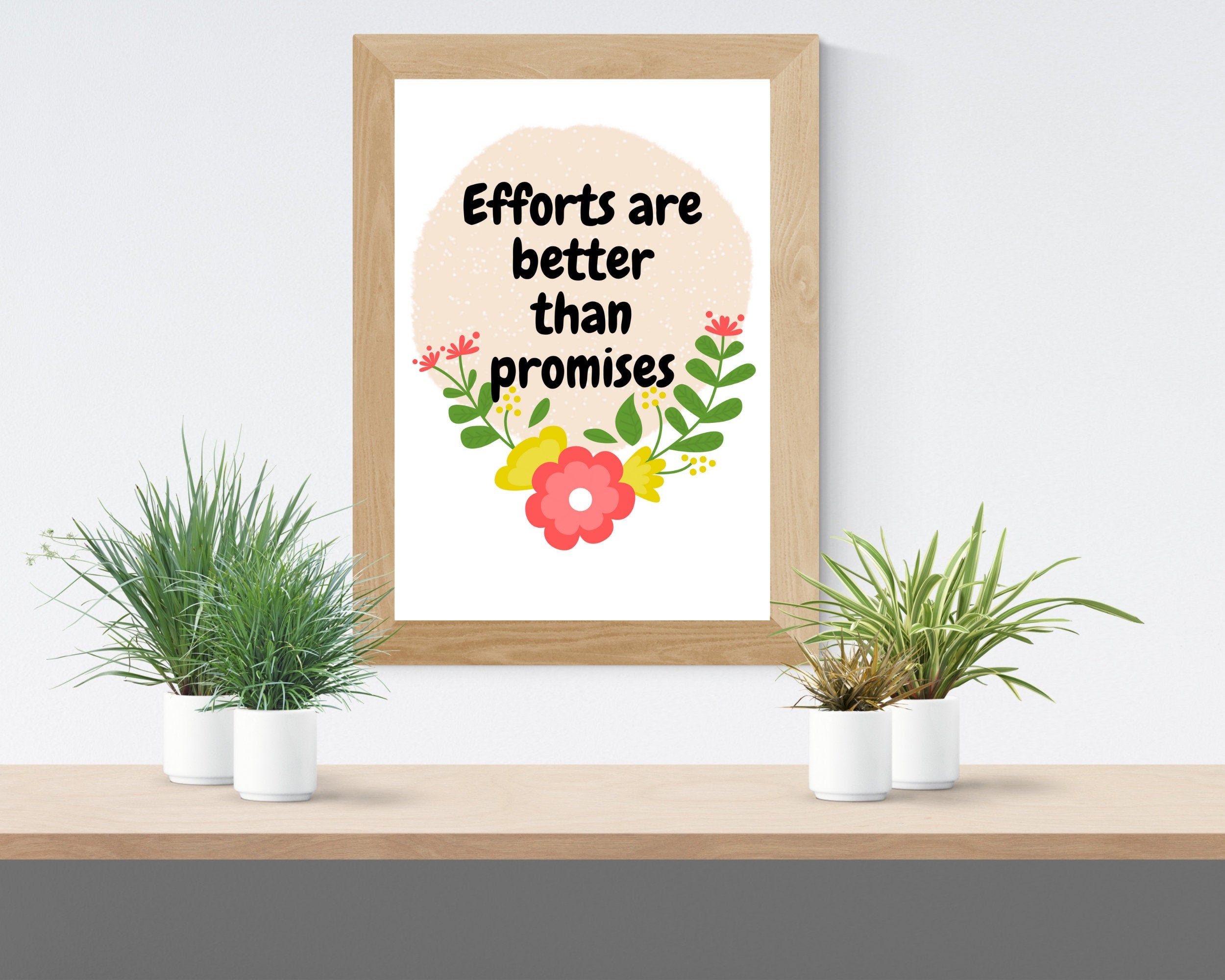 Inspirational saying wall art for your living room8 by 10 Etsy