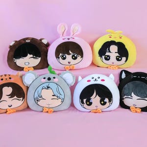 The Tannies | Seven Fan-Made Plushies Set | Fan-Made Pillows