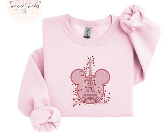 Sudadera bordada inspirada en Disneyland París, París, parques Disney, Disney Main Street