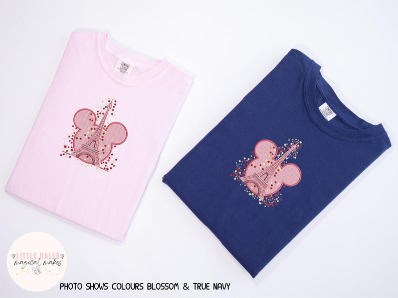 Disneyland Paris Inspired Embroidered Sweatshirt , Paris, Disney parks , Disney Main Street image 2