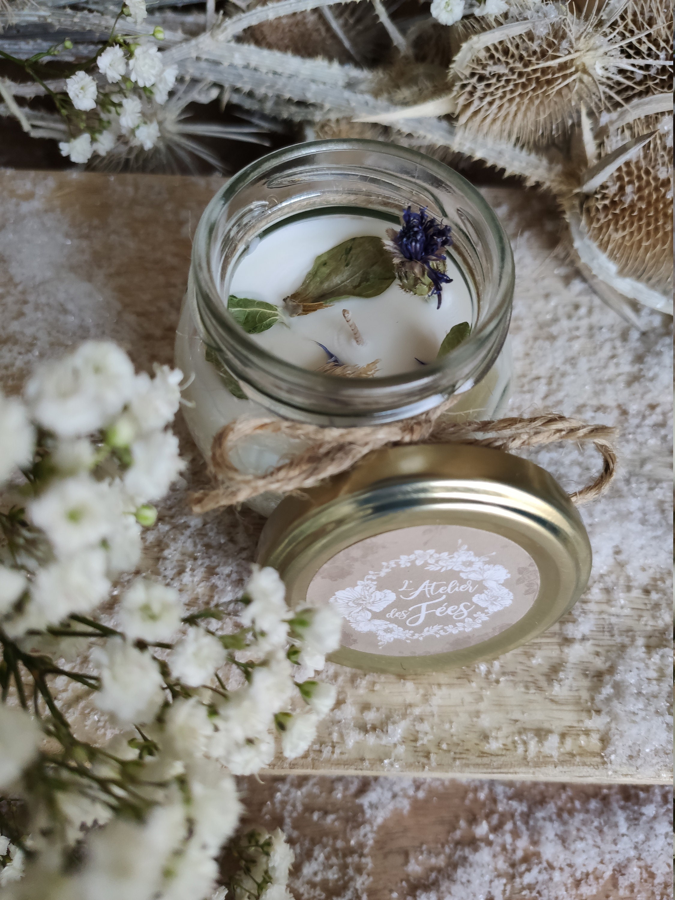 Bougie Naturelle Parfumée /Vegan