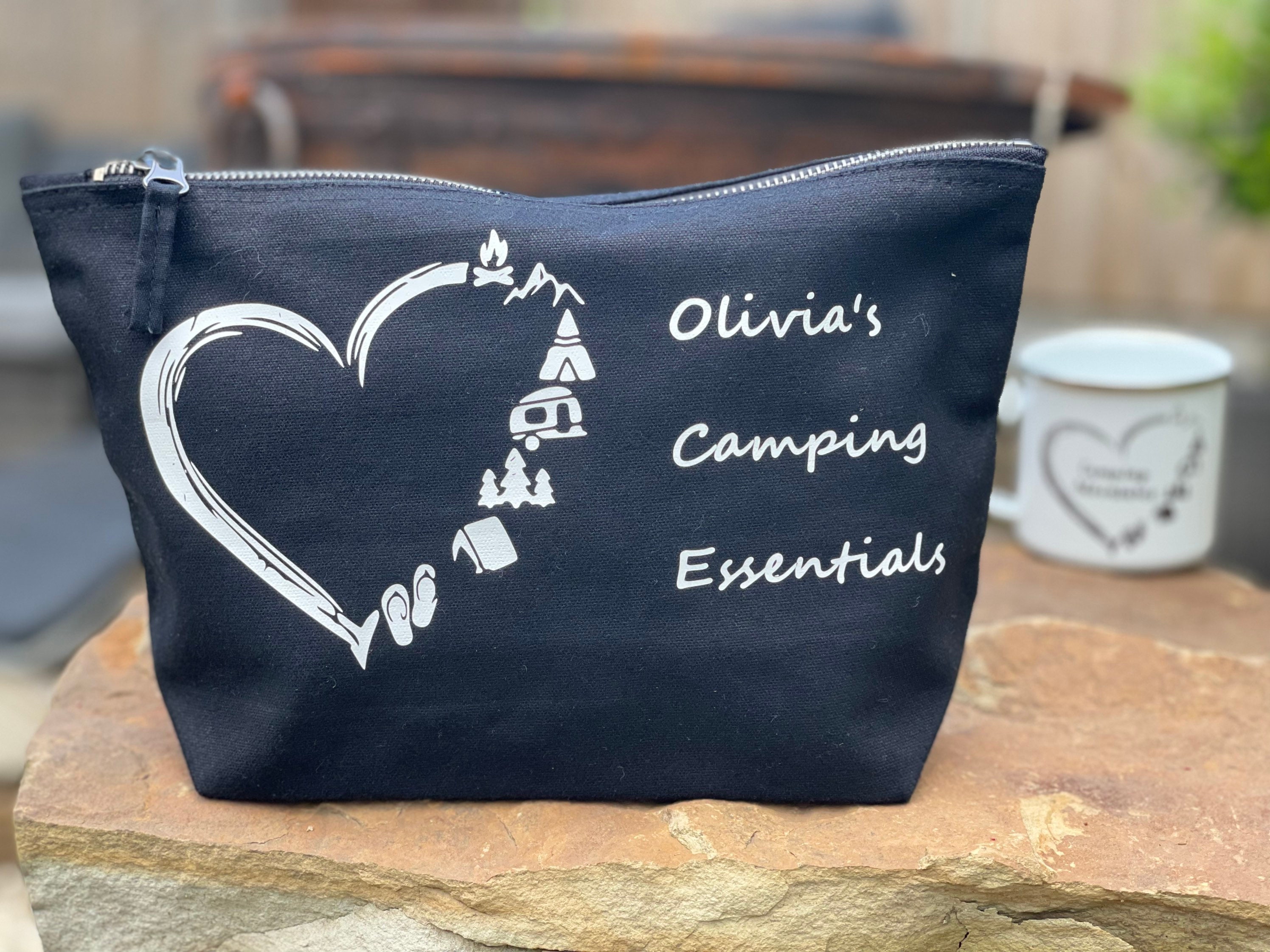 Camping Essentials Makeup Bag Etsy UK