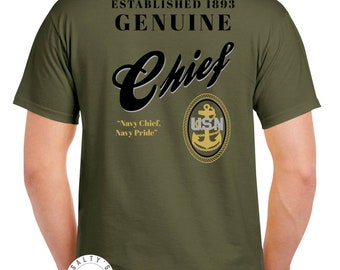 Navy Chief Shirt - Etsy