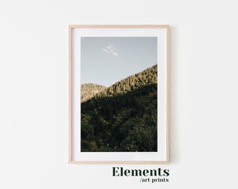 Mountain Print, Forest Poster, Landscape Print, Nature Print, Mountain Wall Art, Original Photo Prints, Digital Print