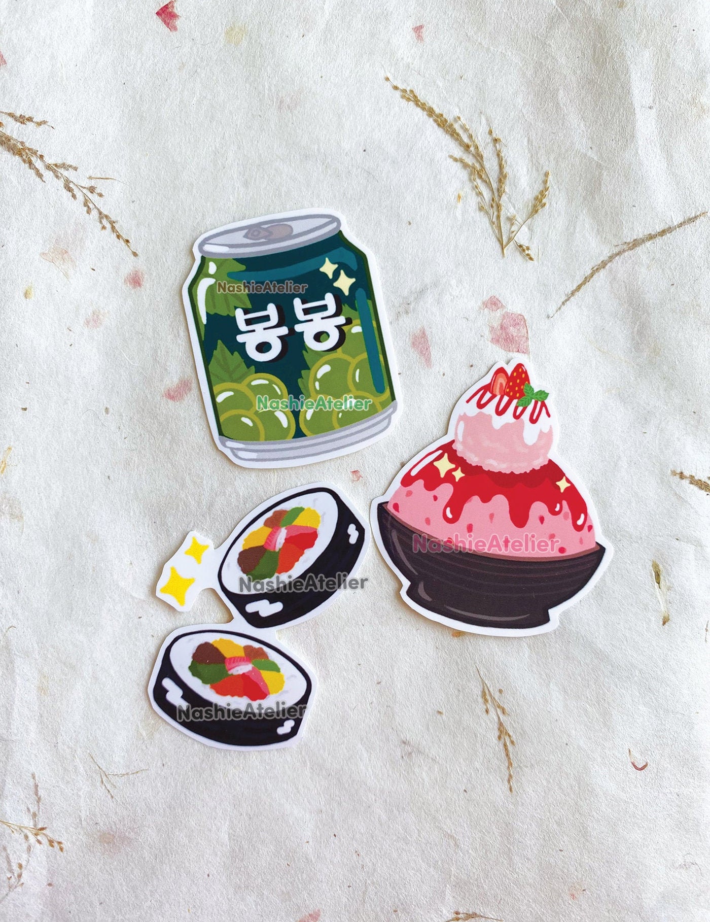 Korean Food Stickers Korean Drink Stickers Soondubu Sticker Etsy UK