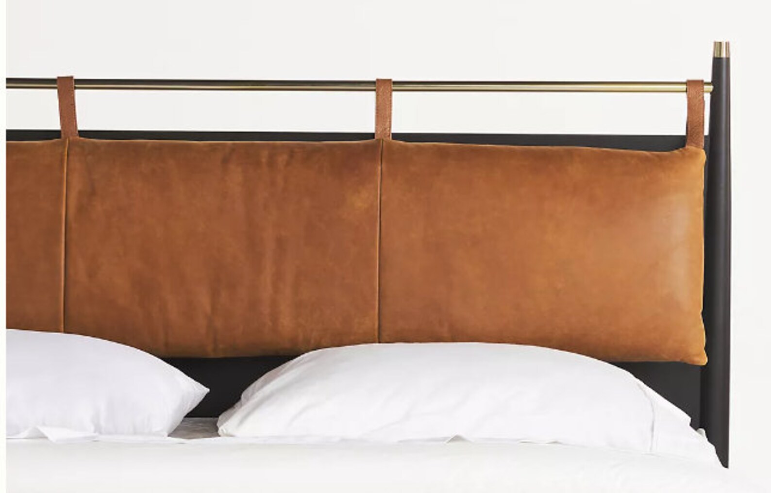 Leather Hanging Headboard Hemming Leather Headboard Cushion Etsy