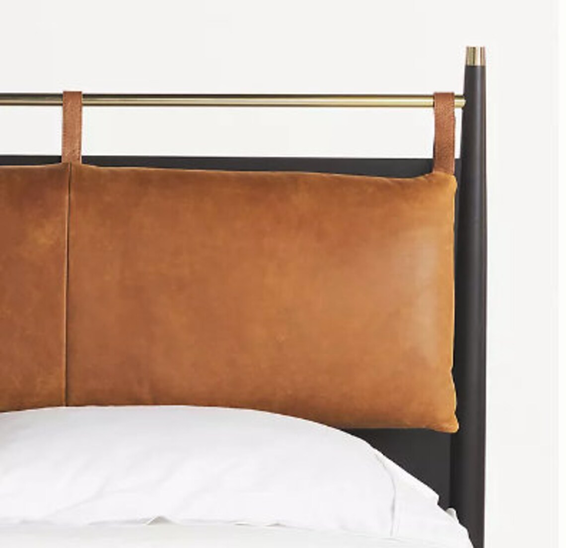 Leather Hanging Headboard Hemming Leather Headboard Cushion Etsy