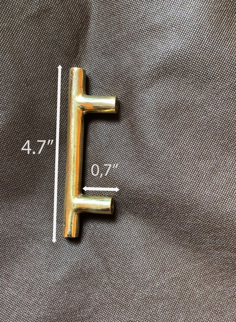 Avignon Solid Brass Pull Etsy