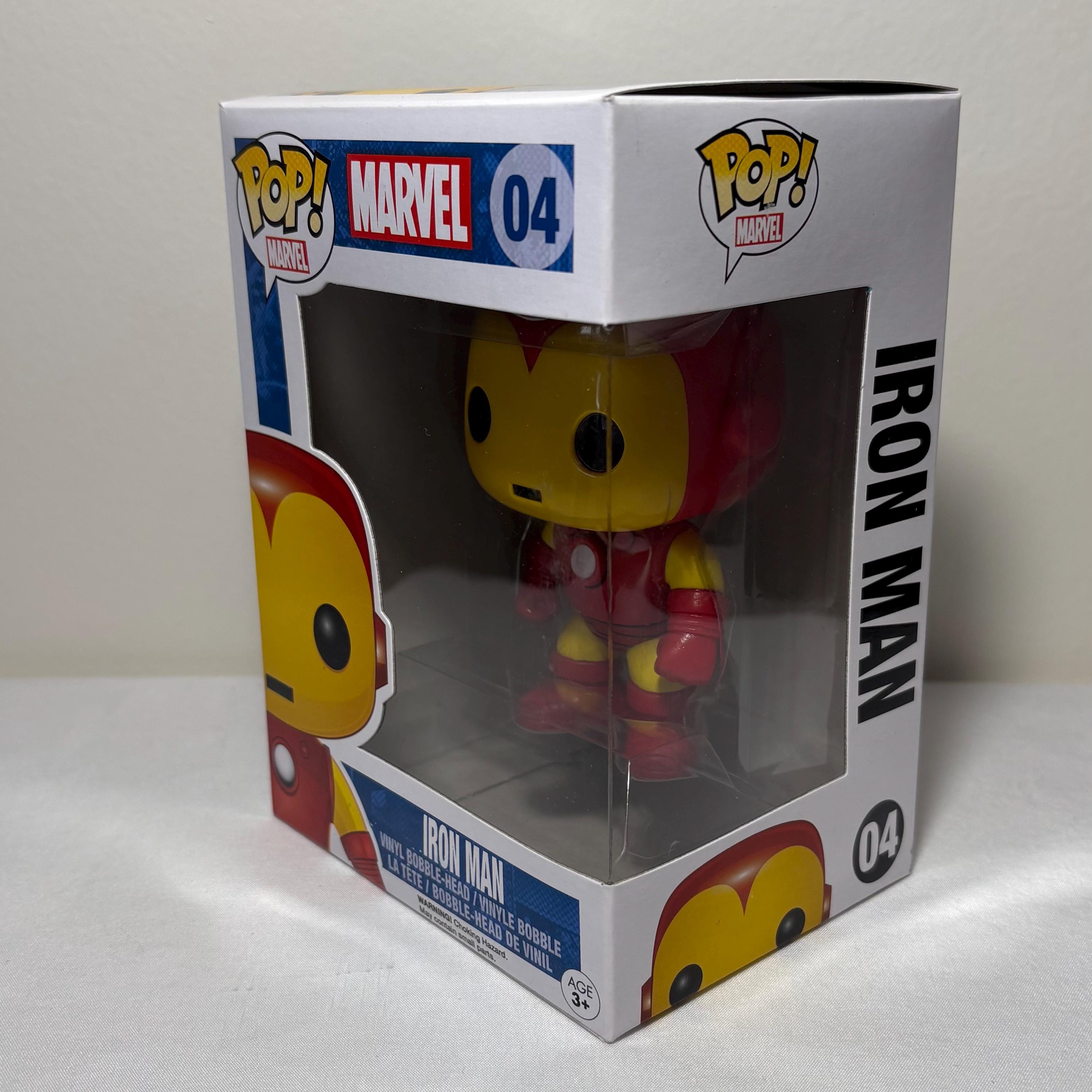 Funko Pop! Marvel Iron Man #04 Vinyl Bobble-head – Classic Comic