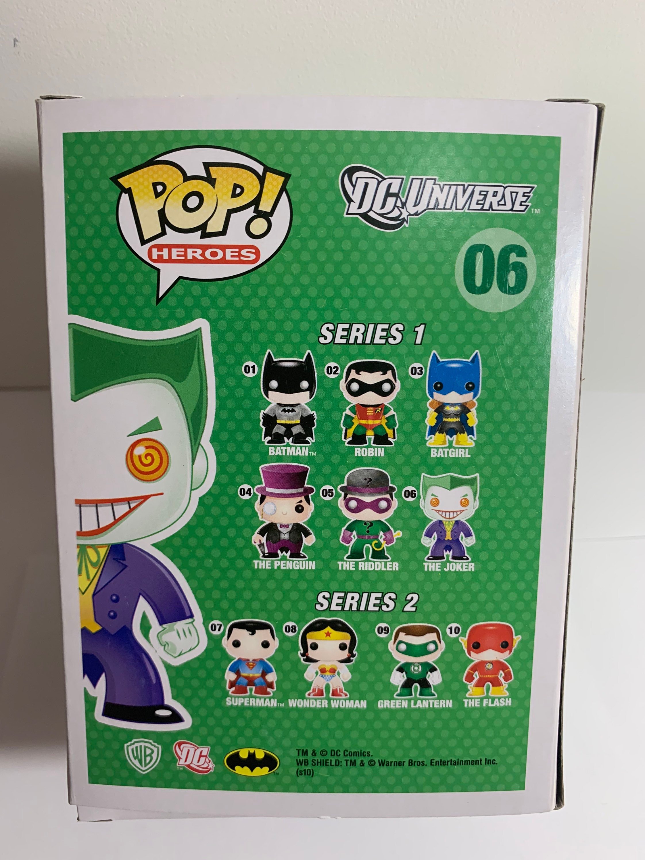 The Joker Funko Vinyl Pop Figure DC Comics Etsy UK