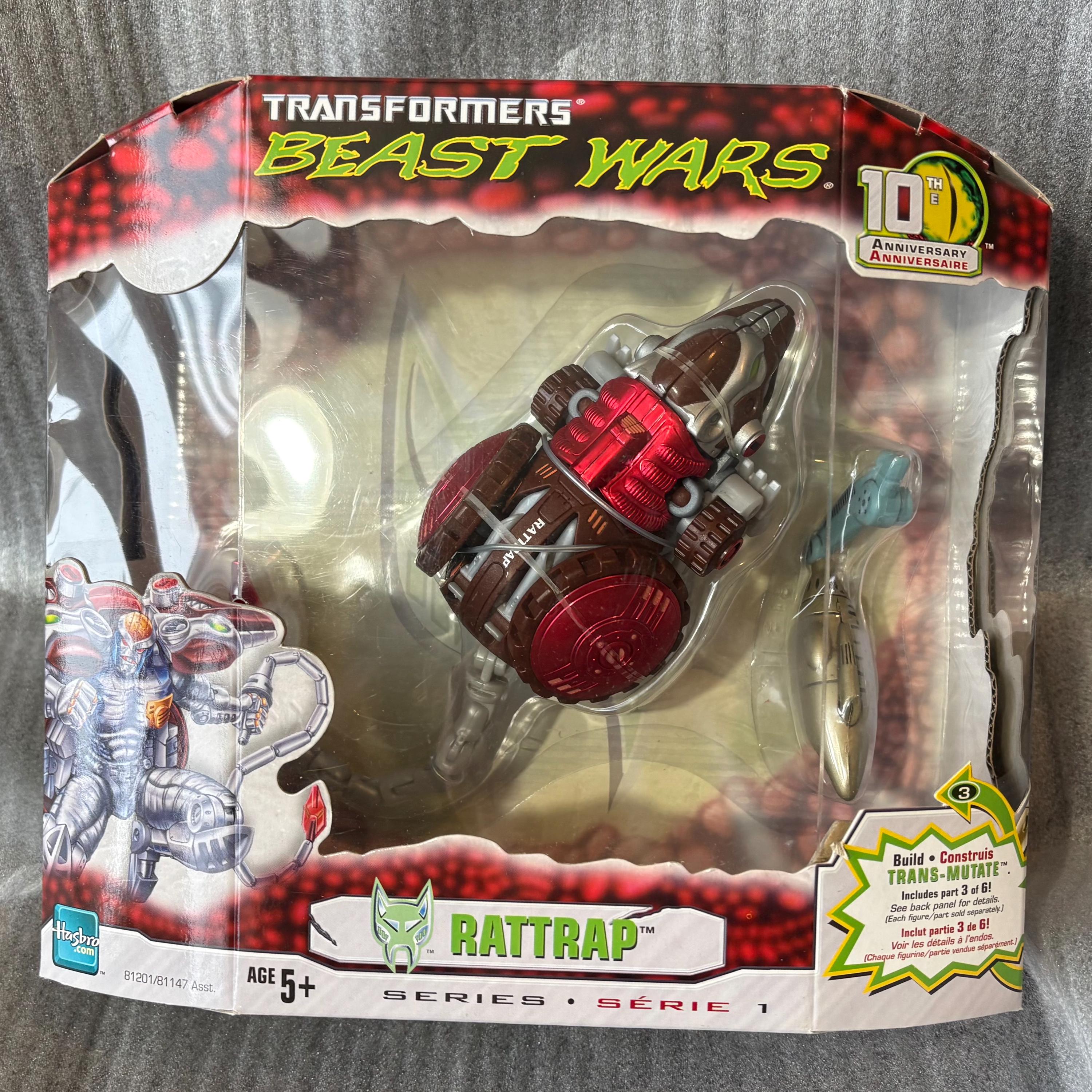 Beast Wars Transformers Rattrap: 10th Anniversary Series 1 (2005