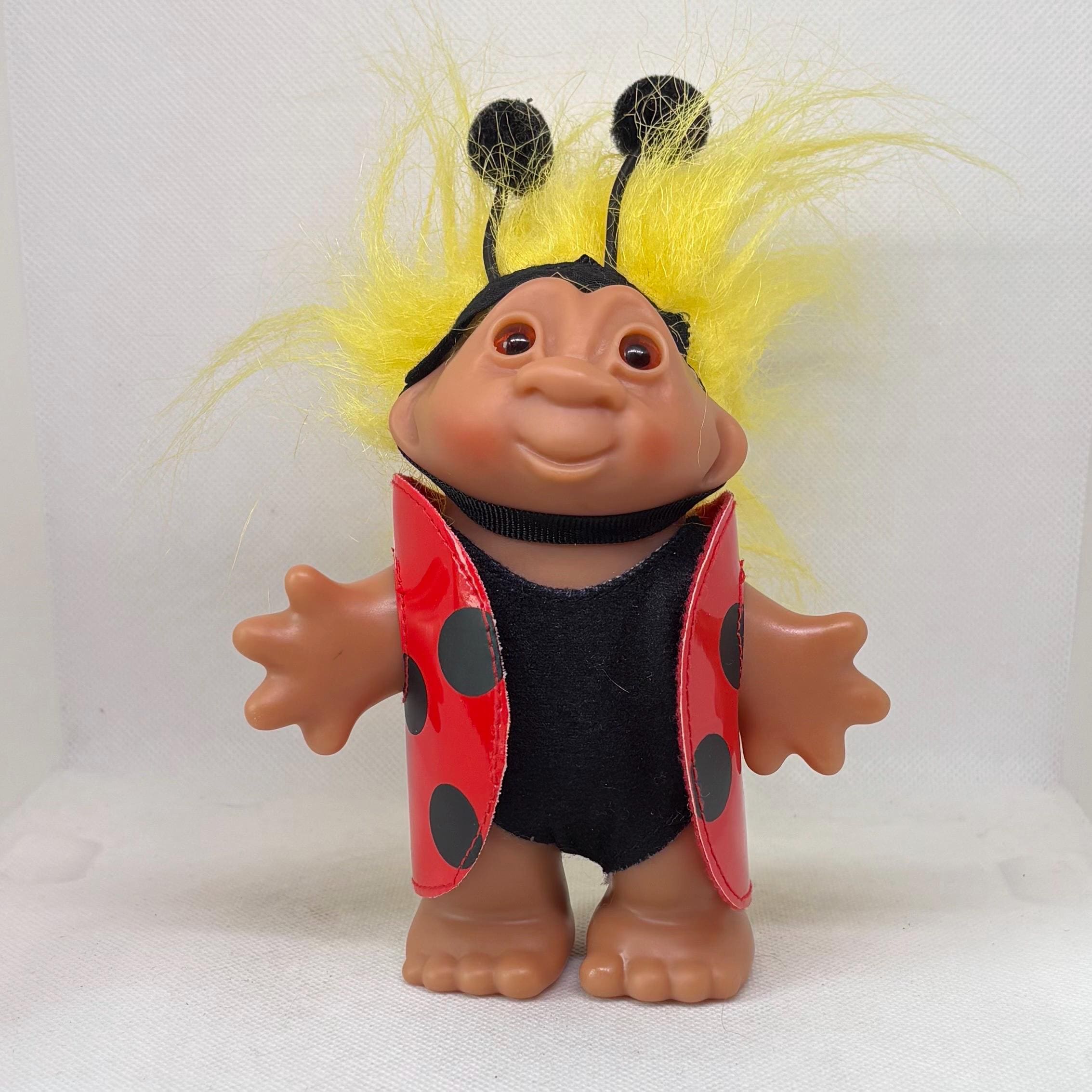 Vintage Black Troll Doll - Etsy Canada
