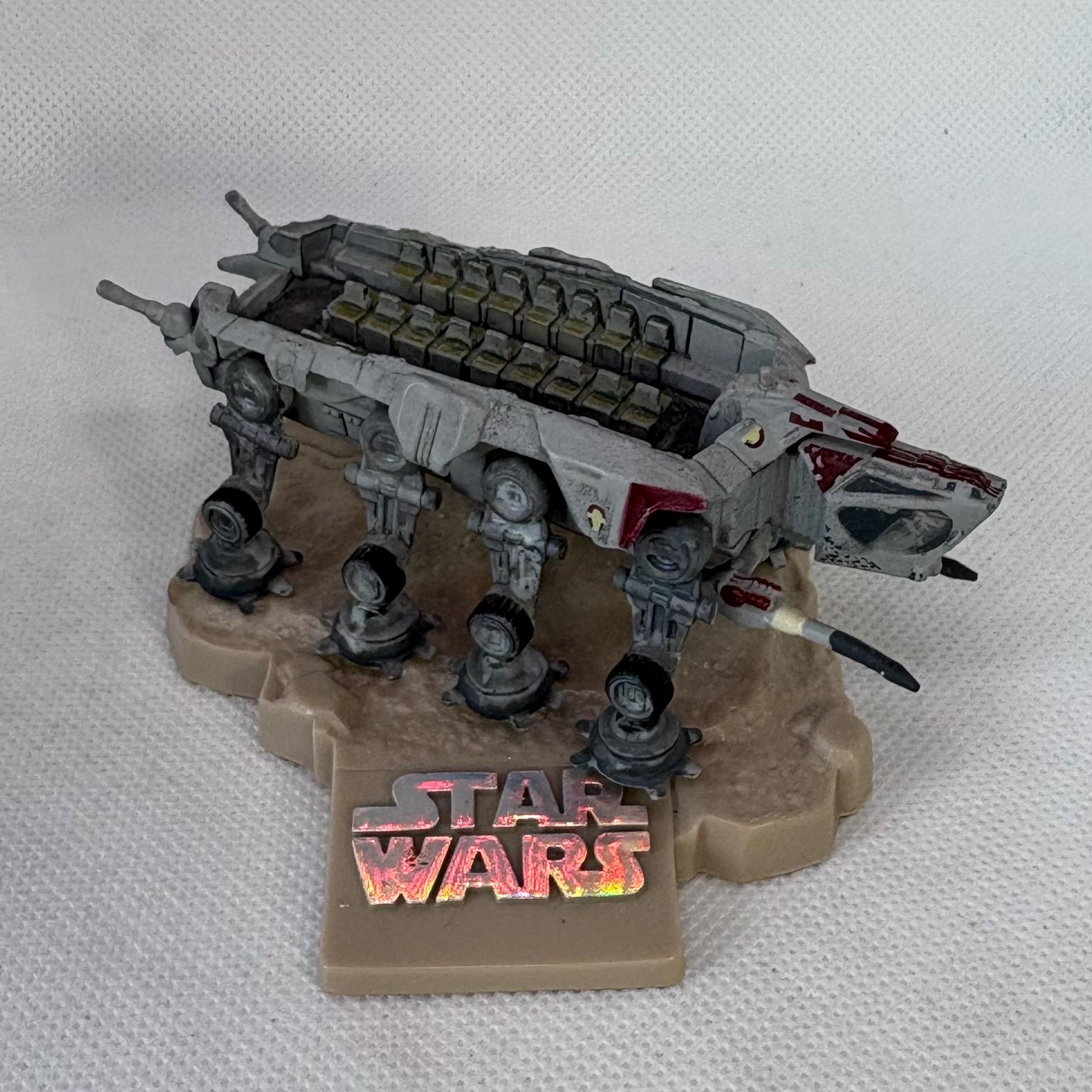 Star Wars Titanium Series AT-OT Die-cast Vehicle – Clone Wars