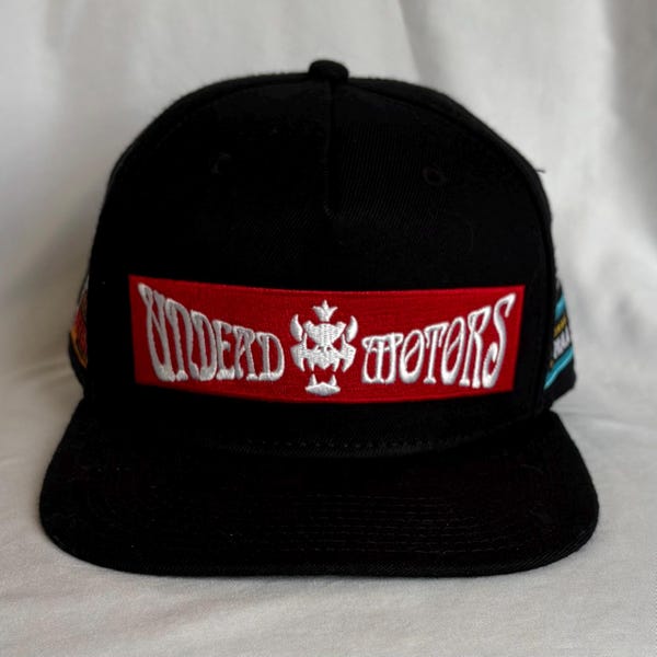 Nintendo MarioKart 8 Undead Motors SnapBack Baseball Trucker Embroidered Hat Mario Kart
