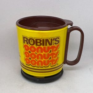 Brown Plastic 1980s Coffee Mug - Etsy