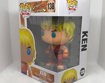 Ken From Street Fighter Funko Pop Vinyl Action Figure #138