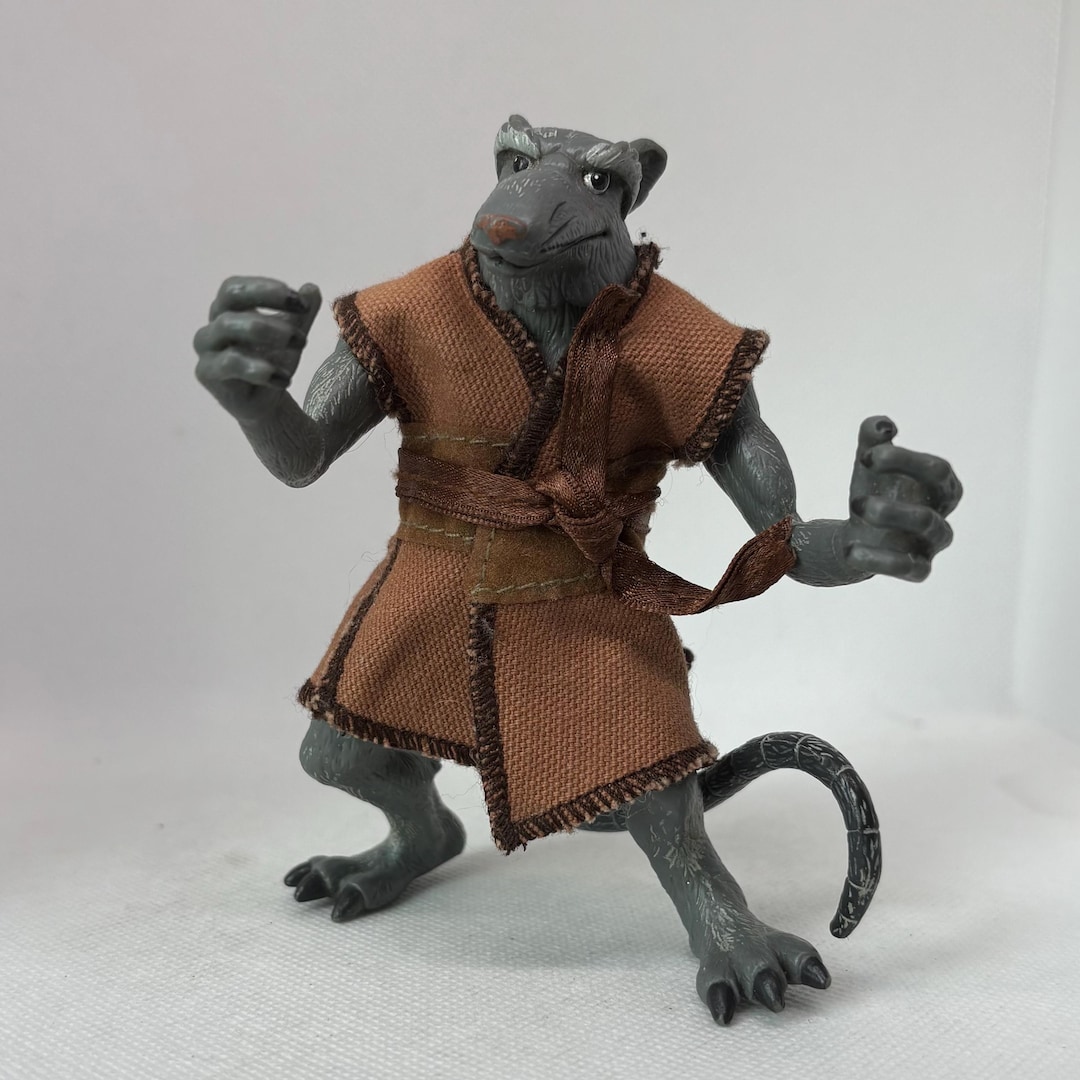 Splinter Robe Teenage Mutant Ninja Turtles Master Splinter With Robe Outfit Action ...