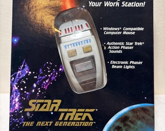 Star Trek TNG Type 1 Phaser Computer Mouse – 1997 Fun Source New in Package