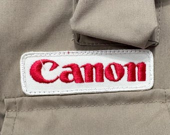 Vintage Canon Professional Photography Vest – Photojournalist
