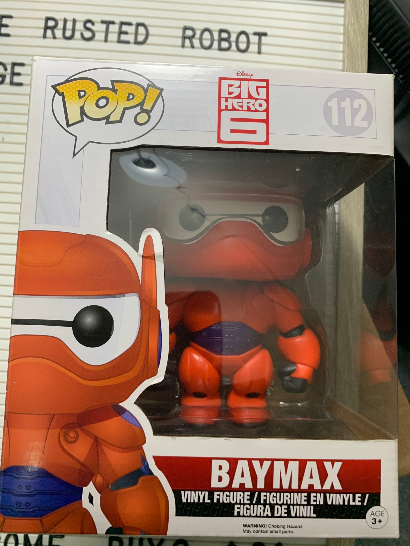 Baymax Funko Pop Vinyl Figure Big Hero 6 | Etsy