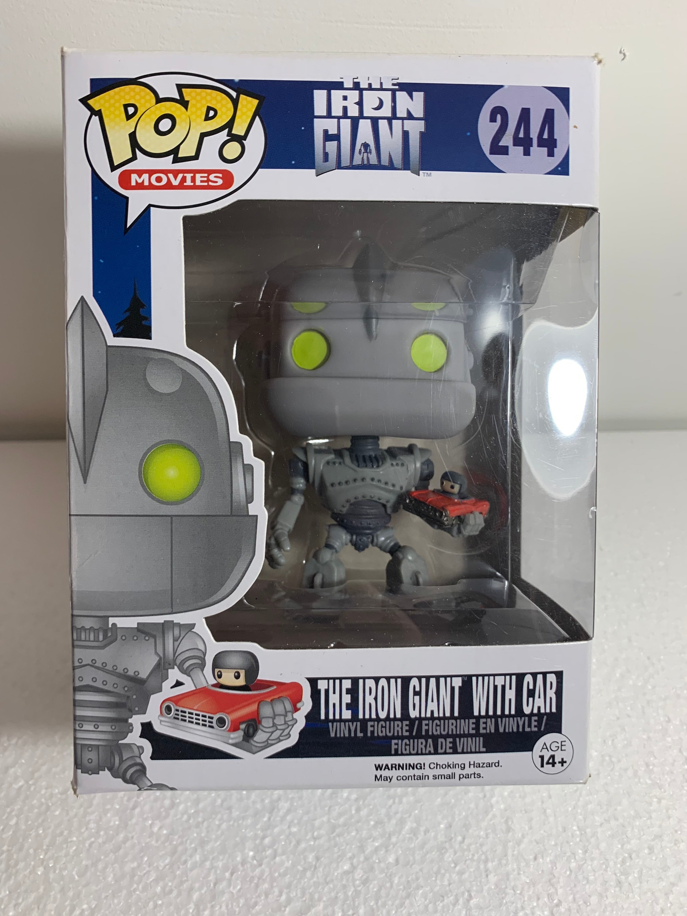 Iron Giant Car Funko Pop Vinyl Figure 244 - Etsy