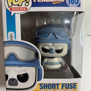 Pinguini di Madagascar - Short Fuse Funko Pop Vinyl Figure - Film #165
